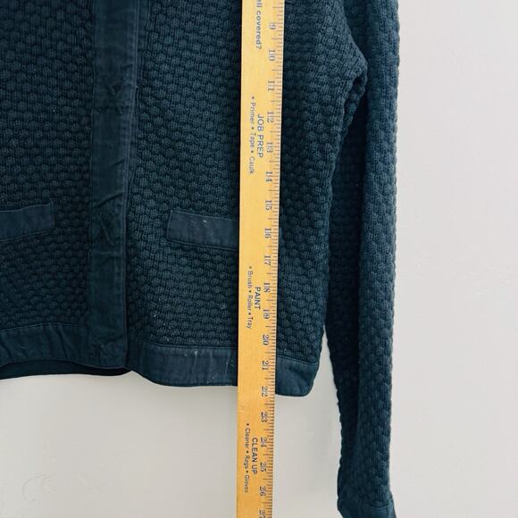 Caslon Black Knit Long Sleeve Button Up Cardigan Women’s Size M Petite - Picture 5 of 8